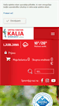 Mobile Screenshot of kalia.si