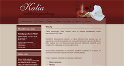 Desktop Screenshot of kalia.pl
